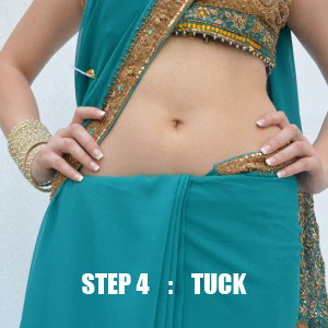 Wear Perfect Sari Tip no 4